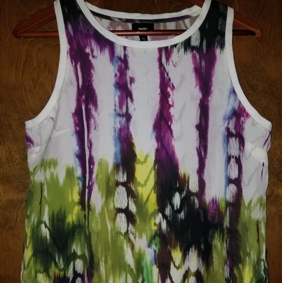 Mossimo Supply Co. Tops - MOSSIMO  Abstract Tank w/Side Darts Size Medium